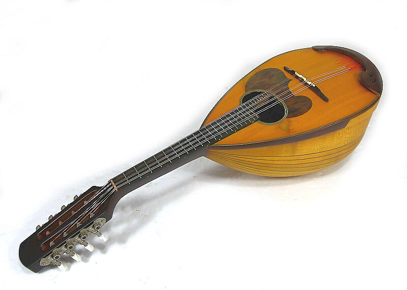 Japan Suzuki M30 Bowlback Solid Spruce top Maple Mandolin OJMN219