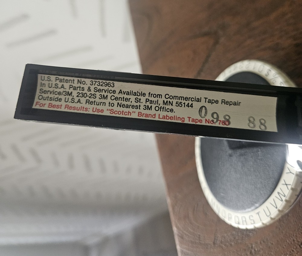 Vintage Scotch Chrome Label Maker EA 450 Heavy Duty