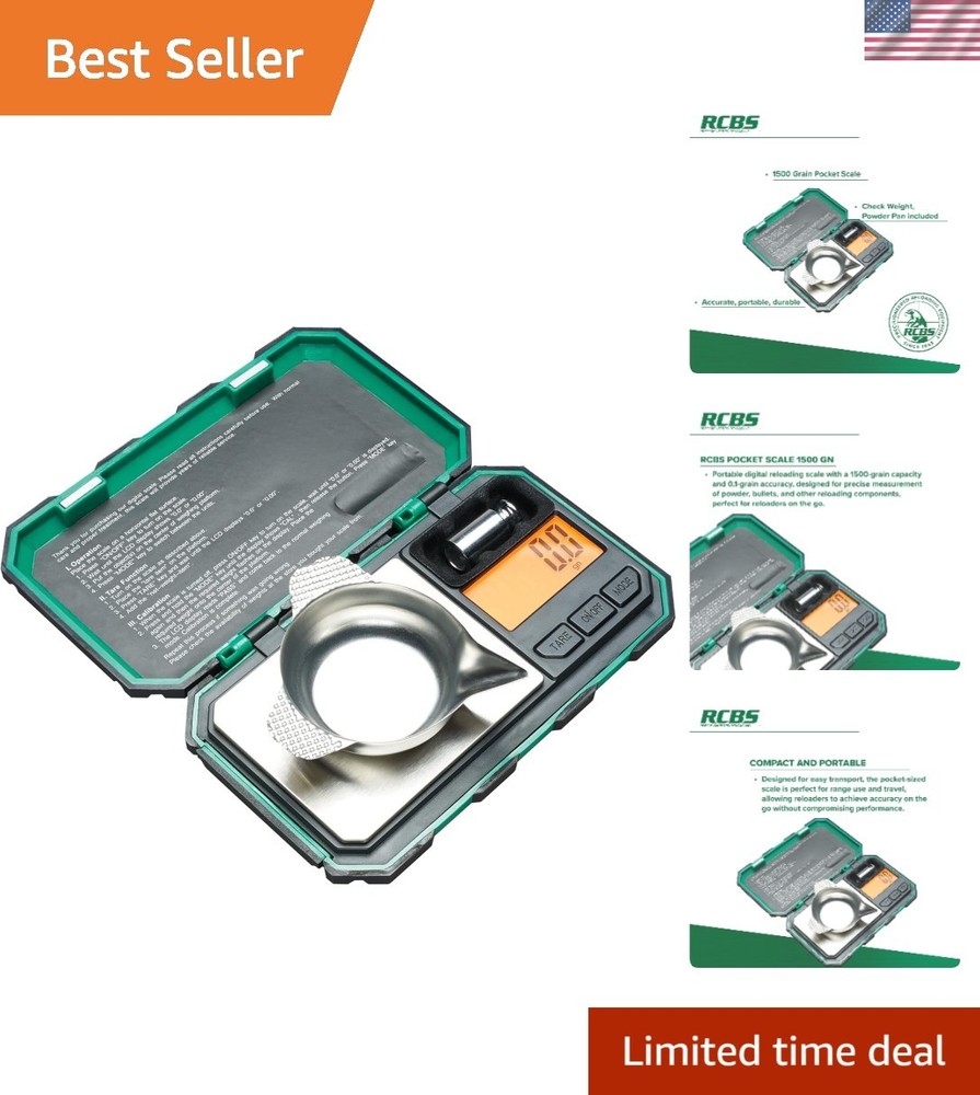 1500 Grain Pocket Scale_, Green