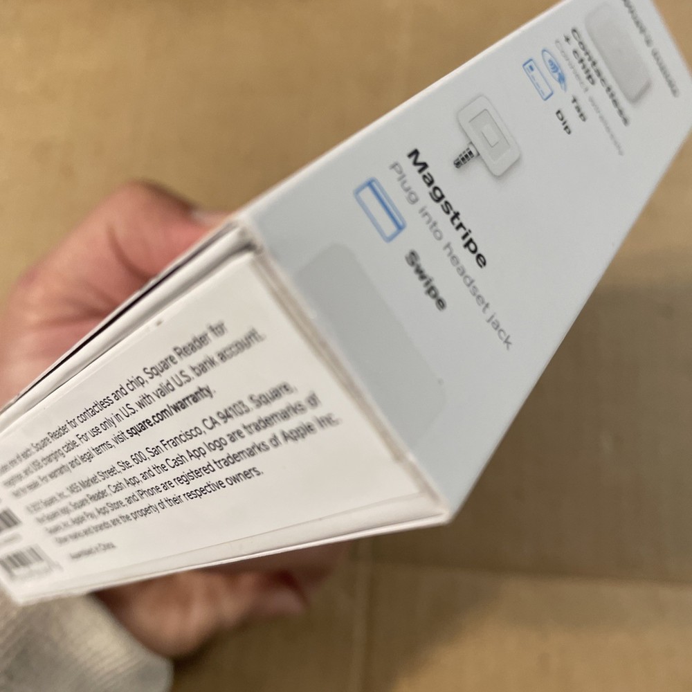 New Square Reader For Contactless + Chip & Magstripe Reader For iOS Or Android