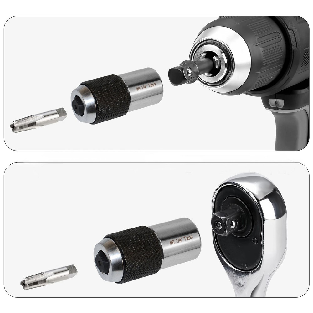 3Pcs Tap Socket Set Convenient For Limited Space For Engineers Trending