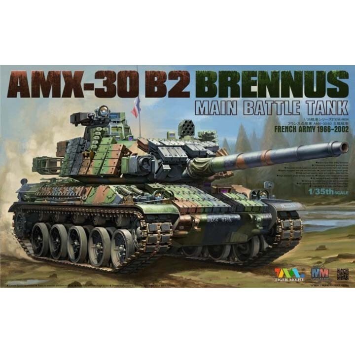 Tiger Model #4604 1/35 AMX-30B2 Brennus MBT