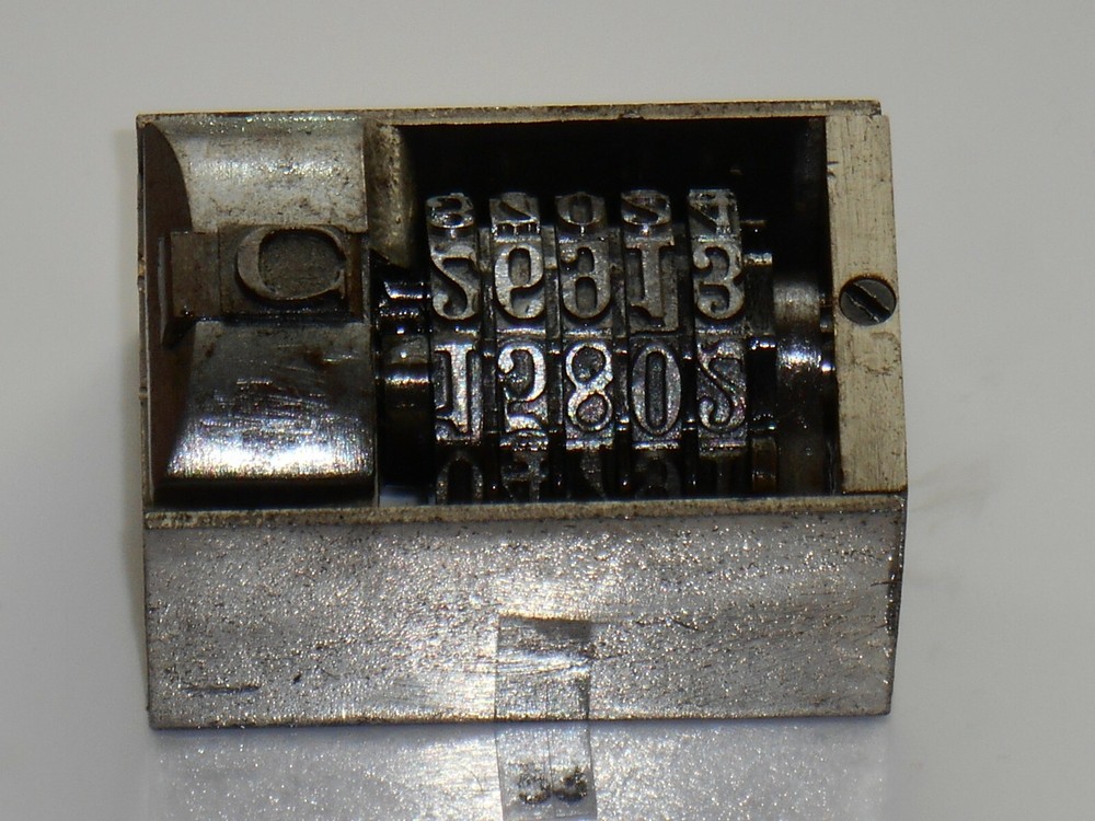 Letterpress Numbering machine | (Roberts #27A) | 53