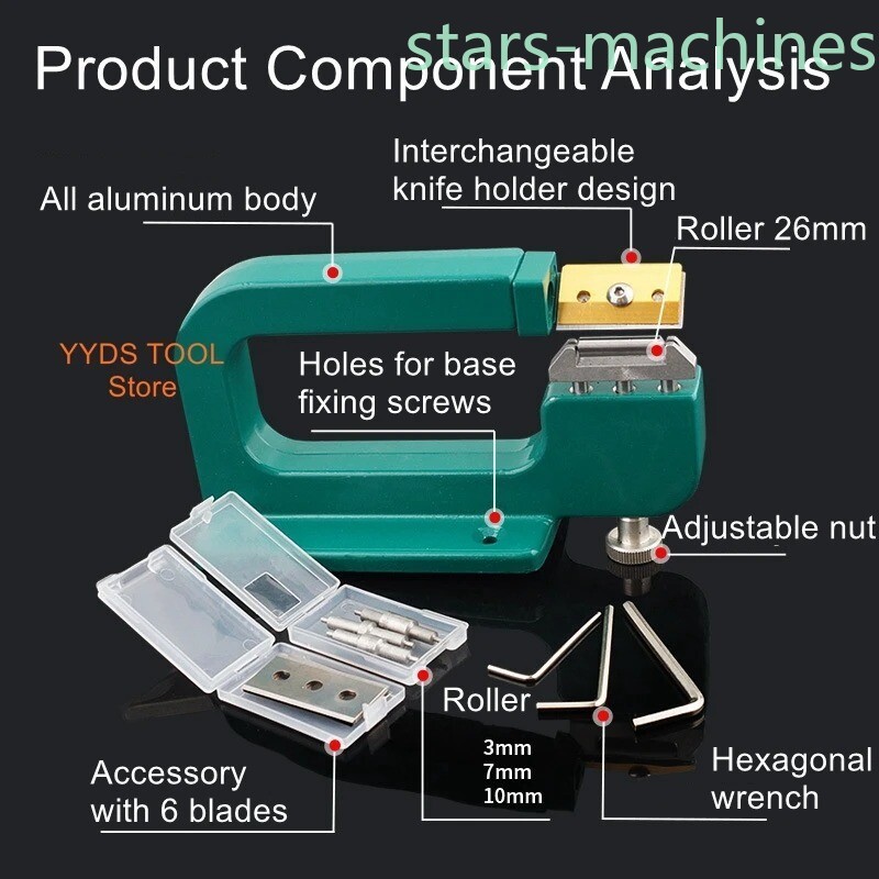 Handmade DIY Belt Thinning Shovelling Machine Leather Thinning Machine