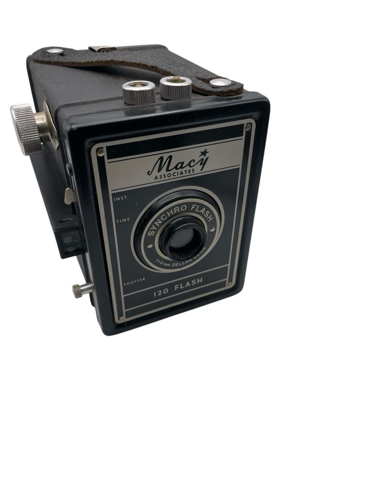 Vintage Macy’s 120 Flash Box Camera-Not Tested