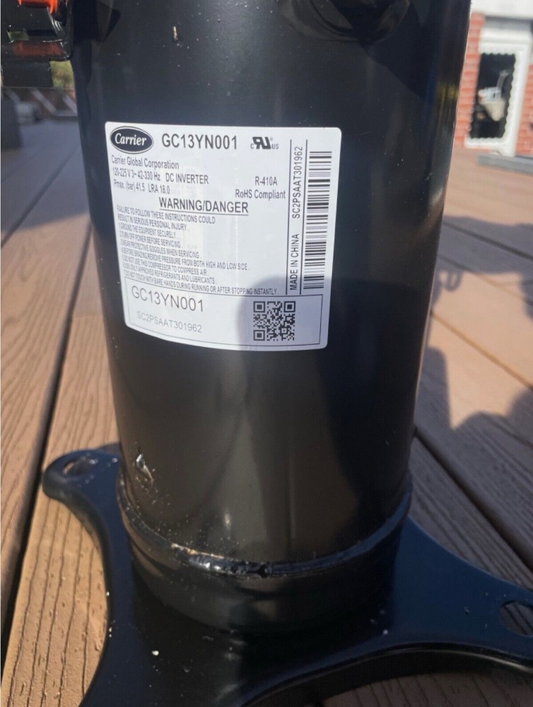 Carrier GC13YN001 Compressor, Scroll Variable