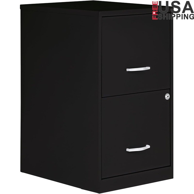 Efficient Home Office File Cabinet Lockable Steel Drawer Storage Solution New