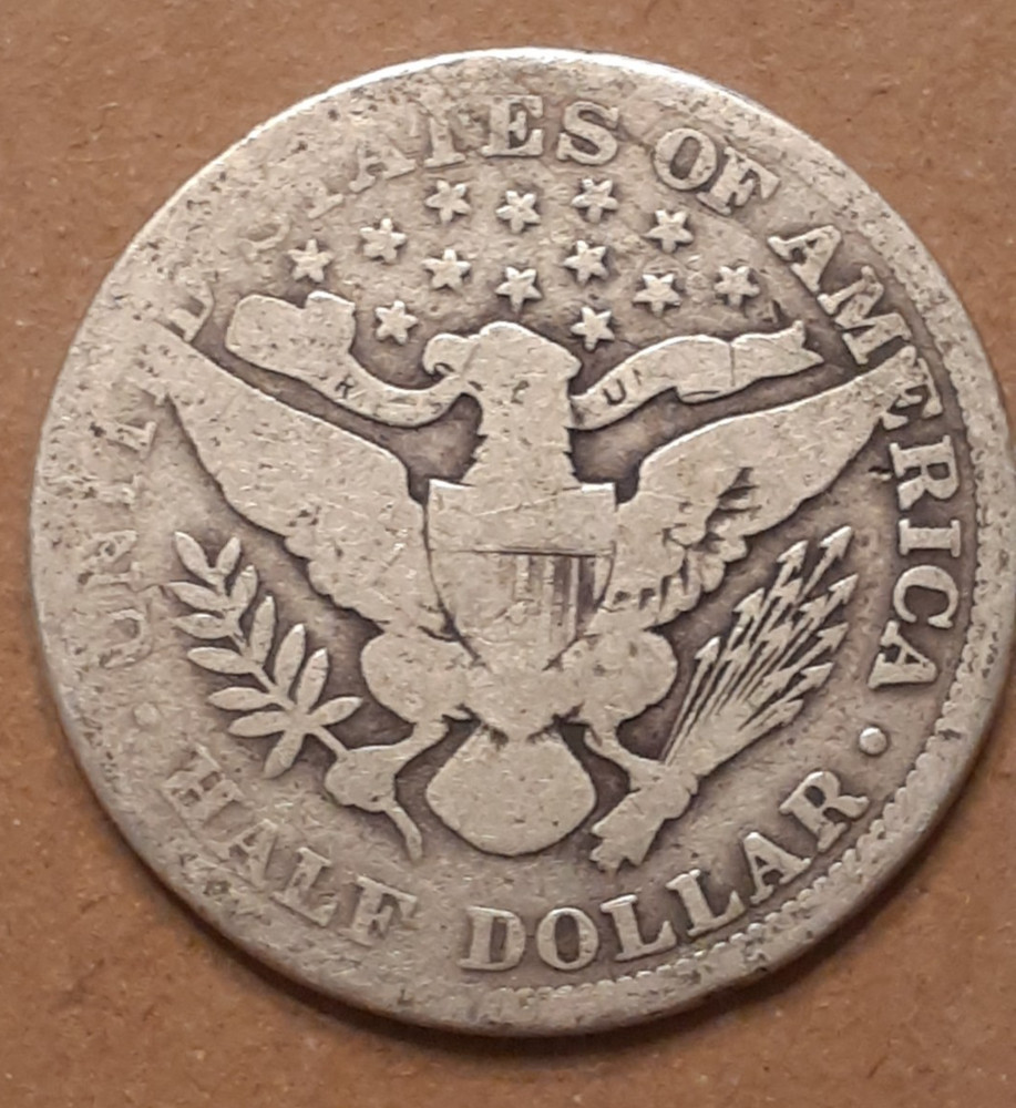 1907 BARBER HALF DOLLAR