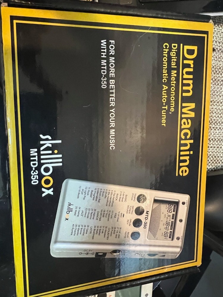 Limited Edition Skillbox MTD-350 METRONOME TUNER