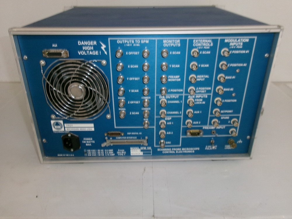 ^^ RHK Technology SPM 100 Scanning Probe Microscope Control (JGL20)