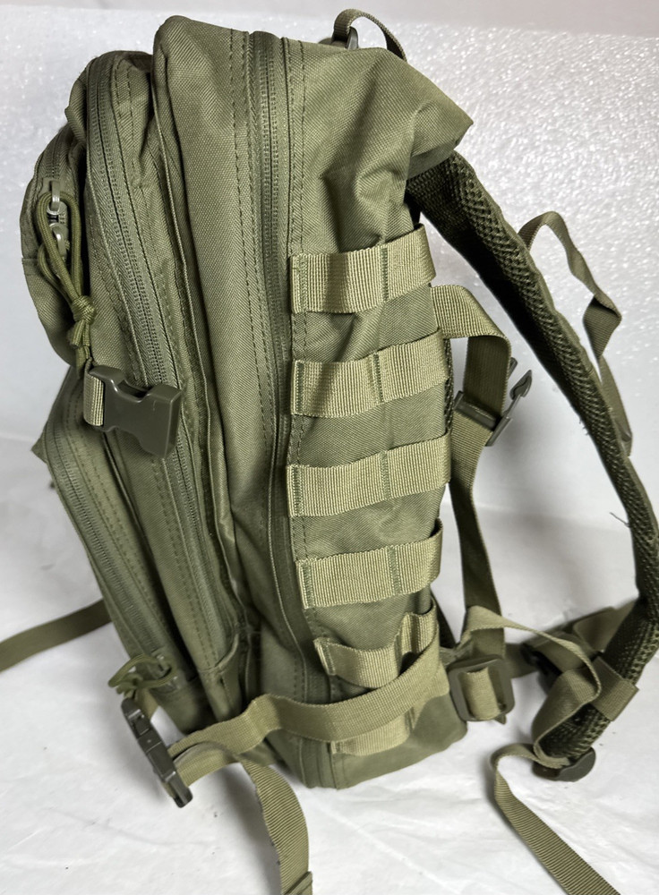 USCCA Military Green Tactical Backpack Adjustable Straps Multi Pocket