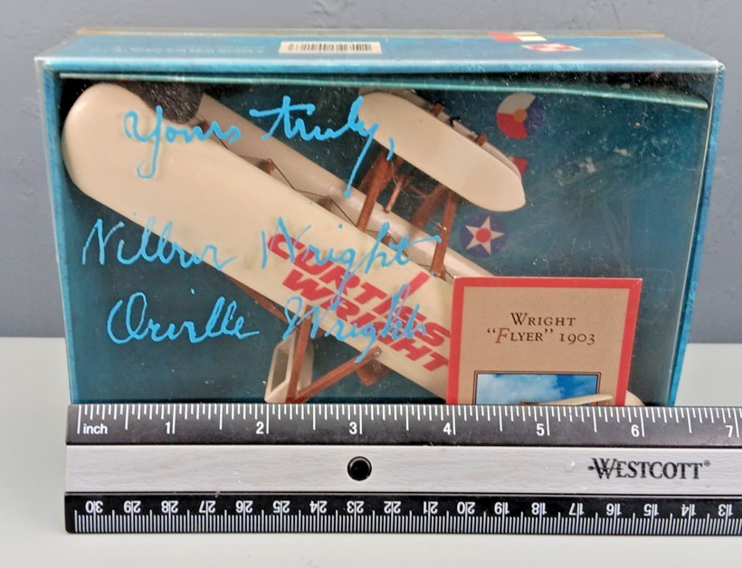 Model Reproduction Kitty Hawk Wright “Flyer” 1903 NOB