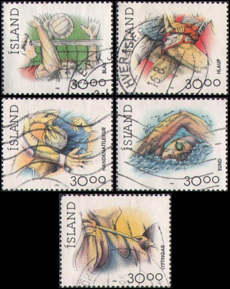 Iceland #708//711B Used