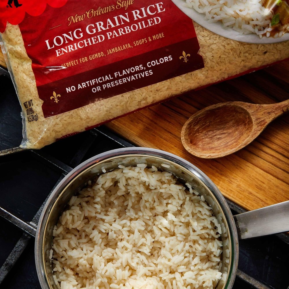 Zatarains Enriched Parboiled Long Grain Rice 10 lbs