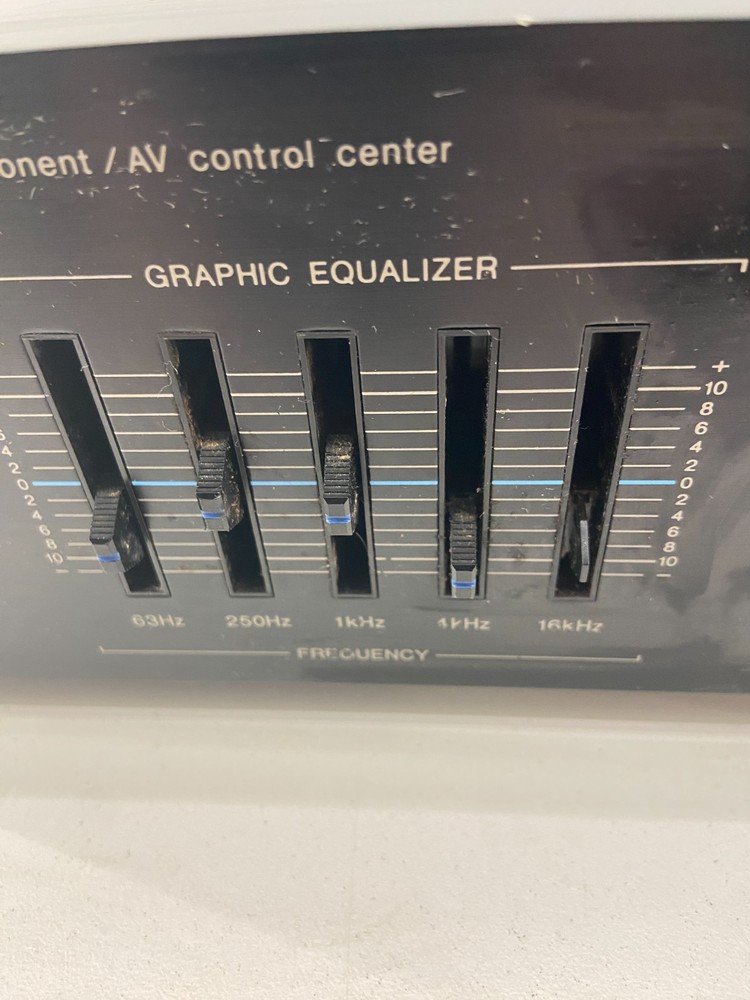 DENON Precision audio component AV control Dolby EQ AVC-500 II Amplifier Japan