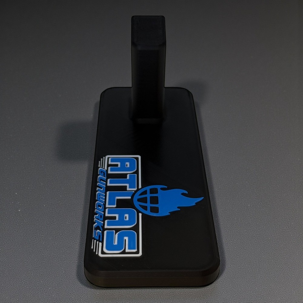 Atlas Gunworks Double Stack Pistol Display Stand Black