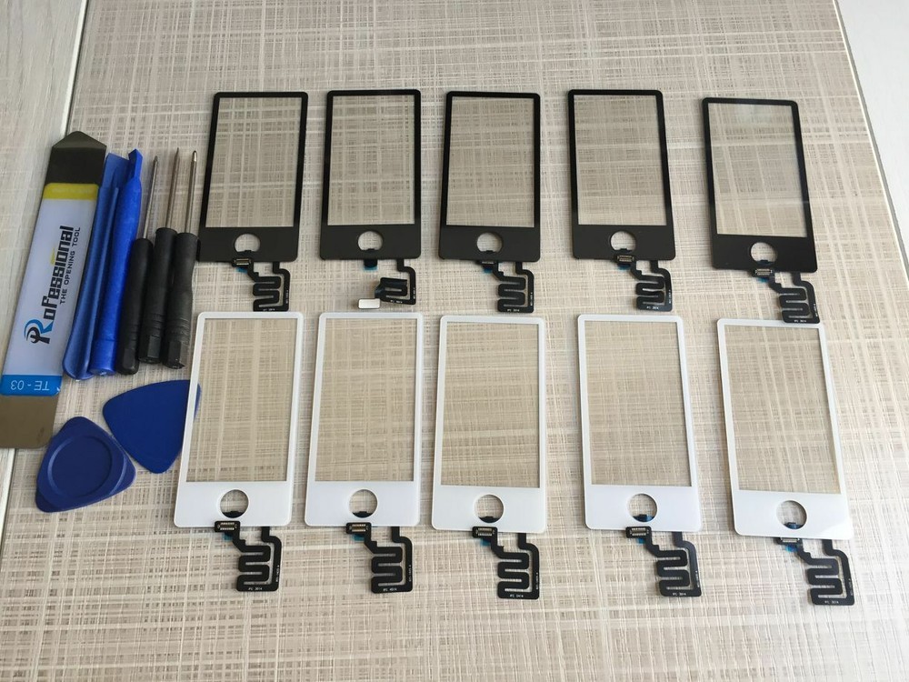 5PCS For iPod Nano 7th Gen A1446 LCD Display Tocuh Screen Digitizer Replacement