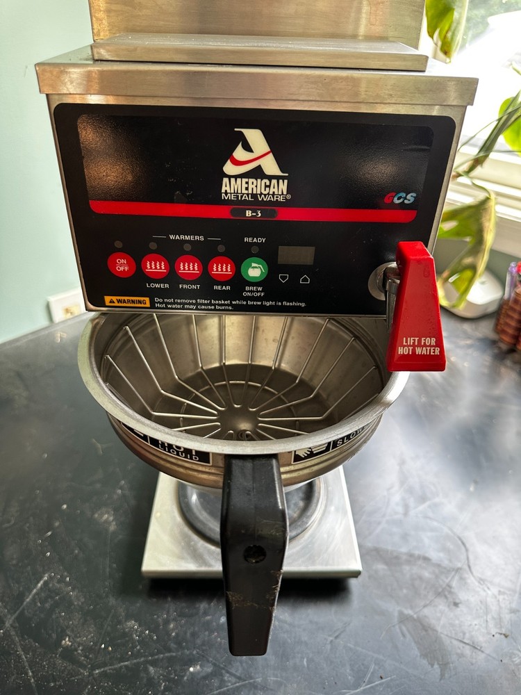 Grindmaster B-3 Commercial 3 burner PrecisionBrew Coffee Maker w/ 4 decanters!