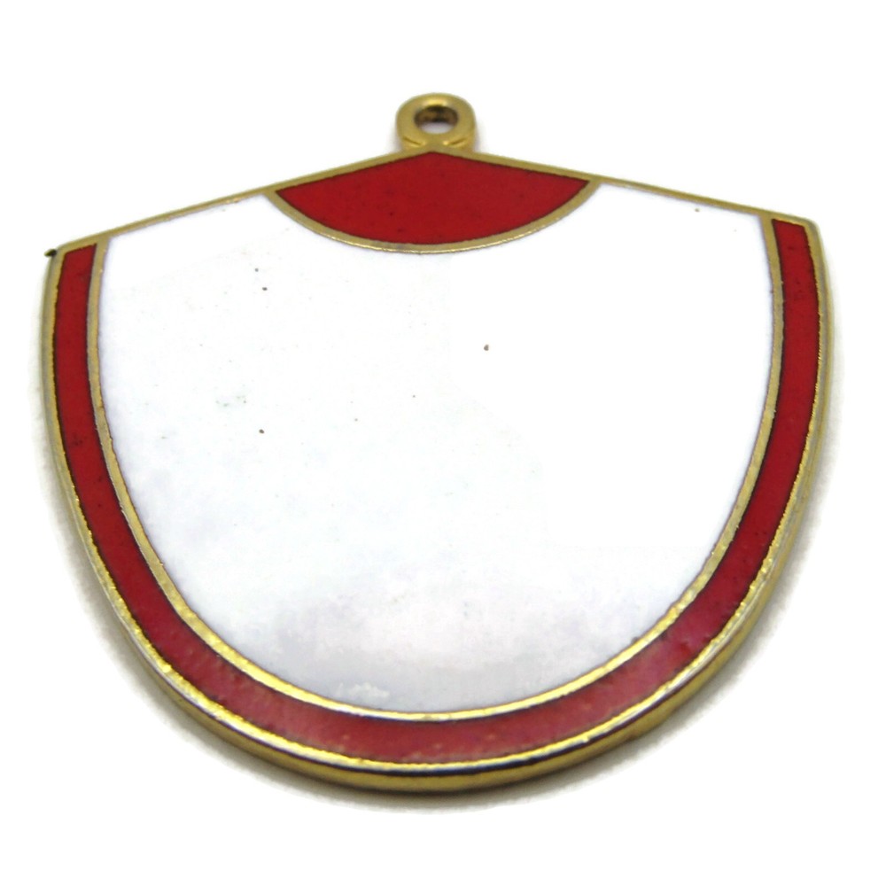 Red White Modernist Charm Vintage