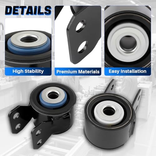 Front Lower Control Arm Forward Bushing LH RH Pair for Acadia Traverse Outlook