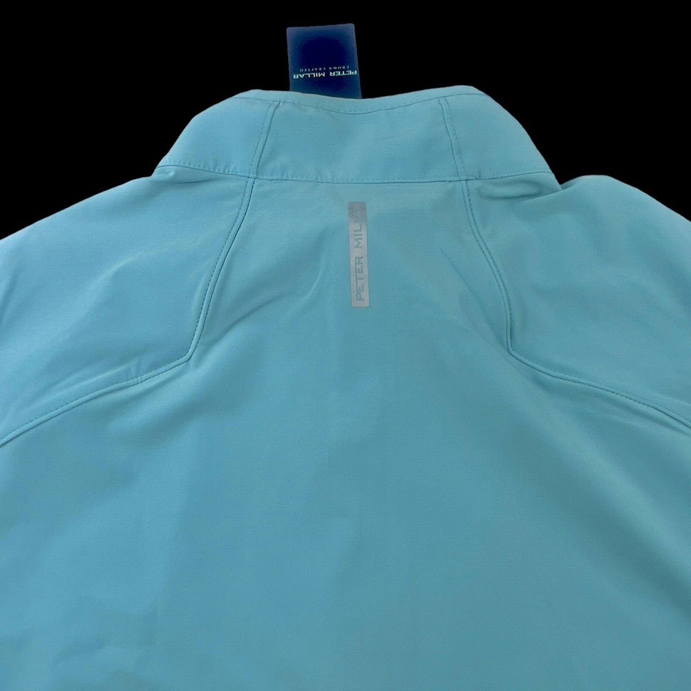 Peter Millar Crown Crafted Flex Adapt Wind Cheater Full Zip Pullover Jacket LRG