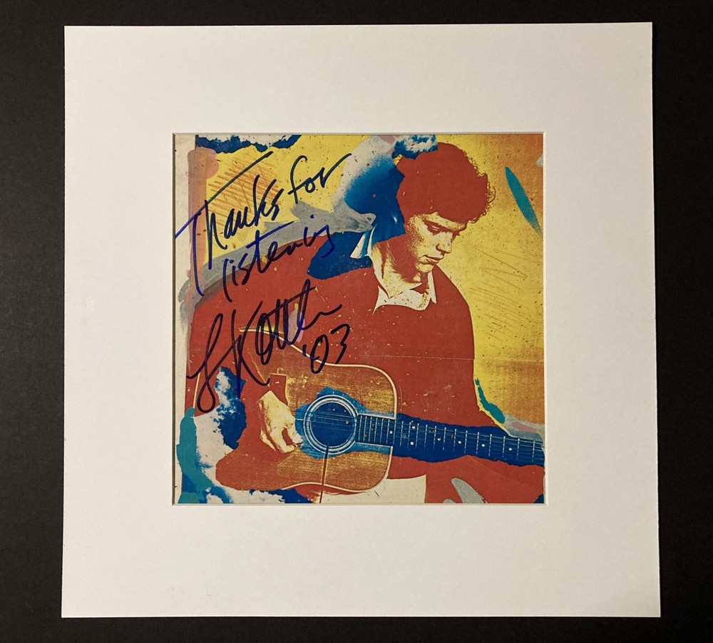 LEO KOTTKE signed autograph LP cut COA