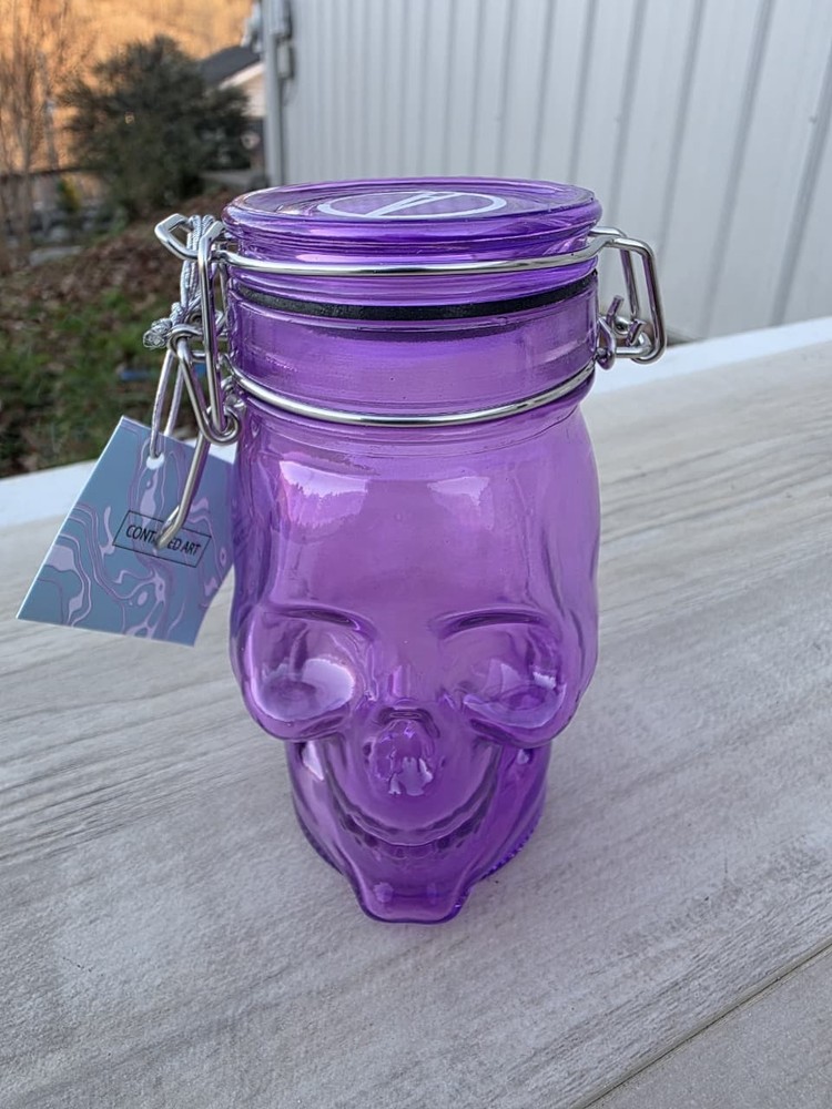 Stash Jar Airtight (Purple)