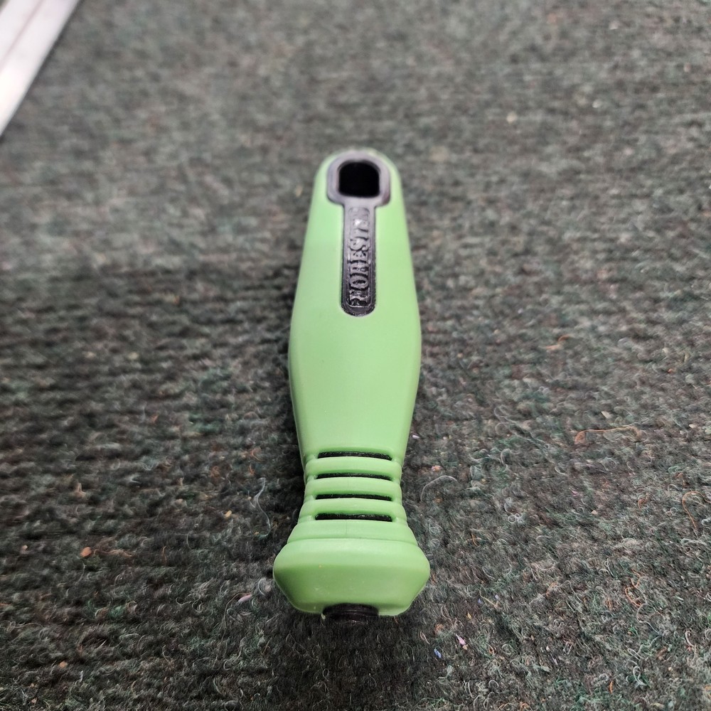 Green Hi-Vis File Handle Single Carded Hand Tool Handle