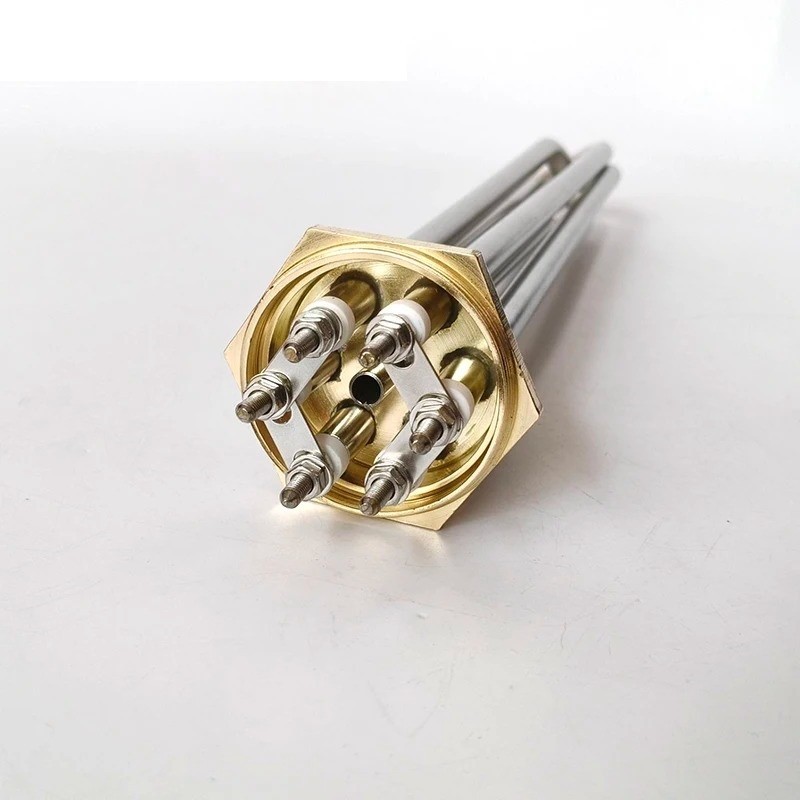 Tubular Heating Element 220V Immersion Heater 1-1/2" 2" 3KW 6KW 9KW 12KW Probe