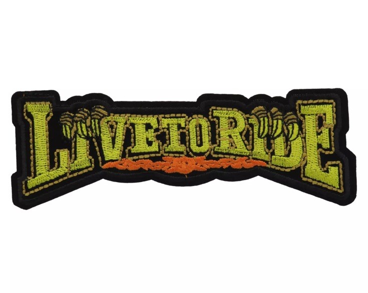Motorcycle Patch Live To Ride Biker Patch Motorcycle Patch