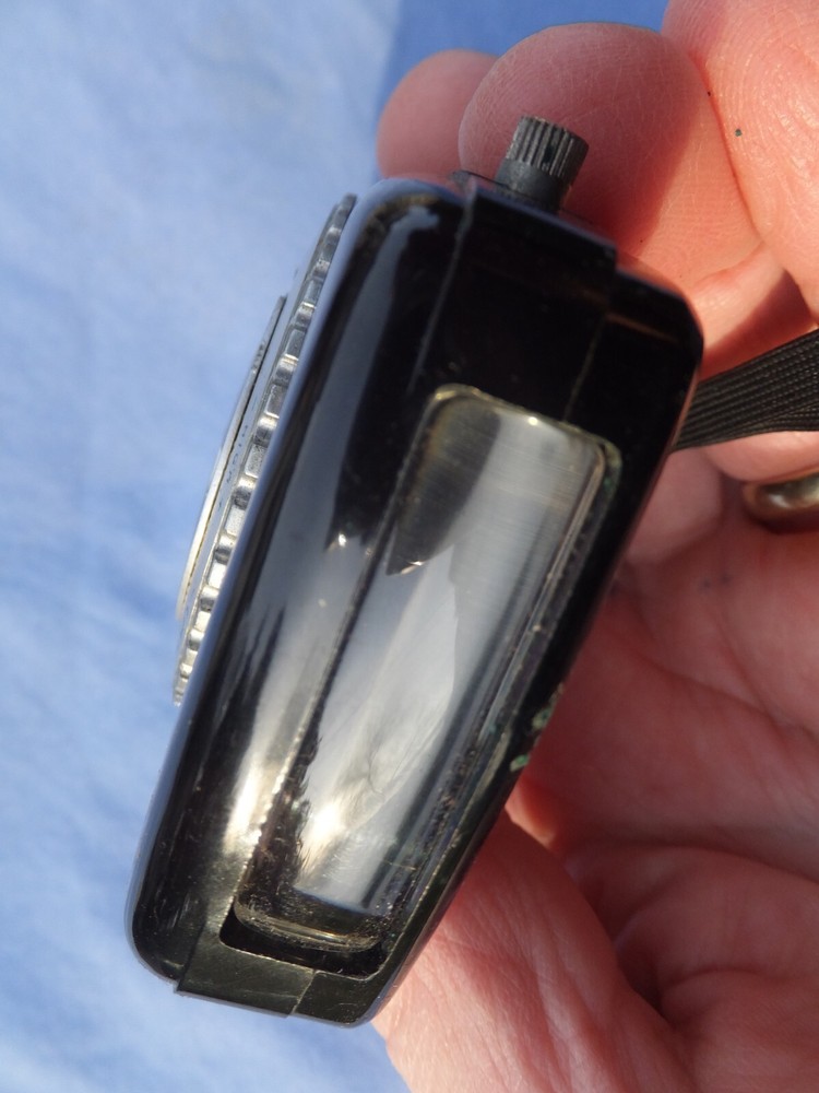 1950s General Electric Camera Analog Light Exposure Meter Type PR-1 Leather Case