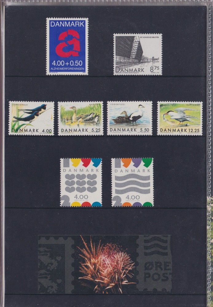 Denmark 1999 Year set MNH** in folder