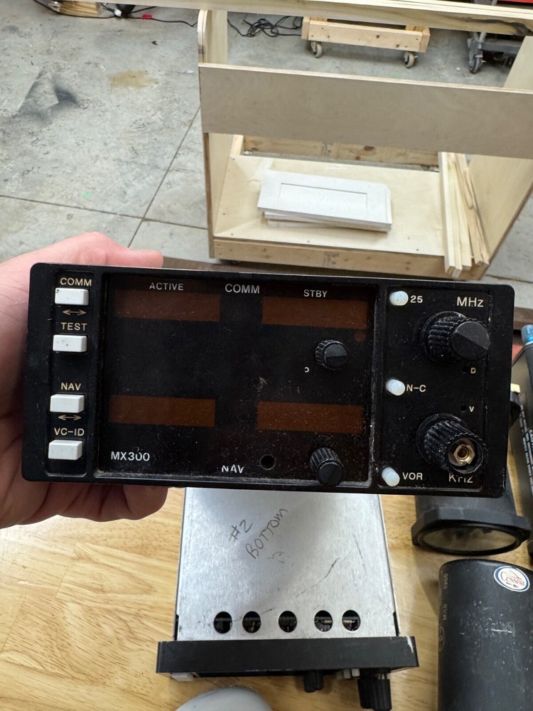 TKM MX300 Nav/Comm Aircraft Radio