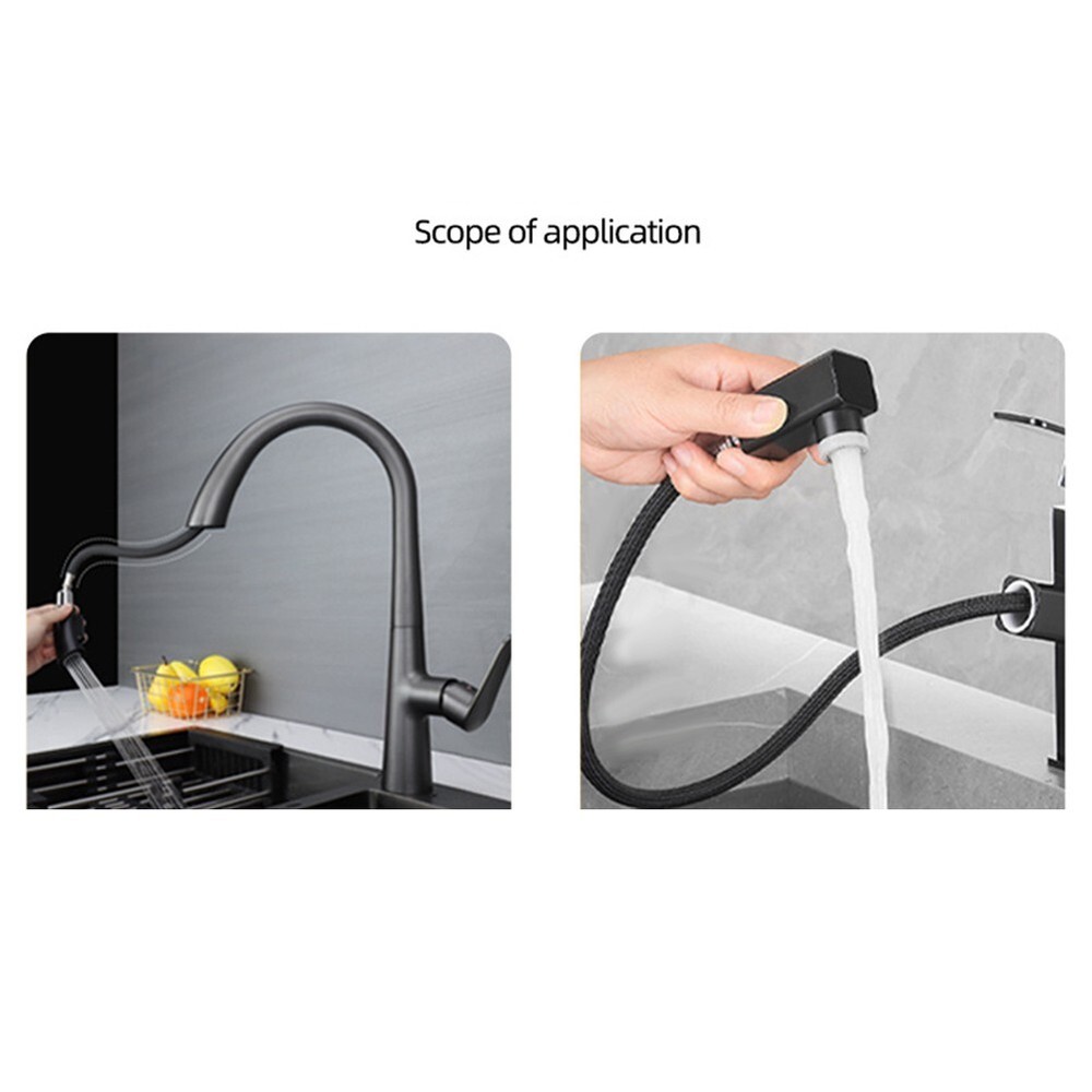 Kitchen Faucet Pull Out Replacement Hose,Pull Down Sink Faucet Parts,Spray Head