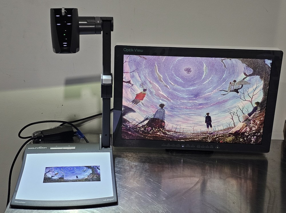 Wolfvision VZ-8light 4 CMOS 1080p Visualizer and Document Camera
