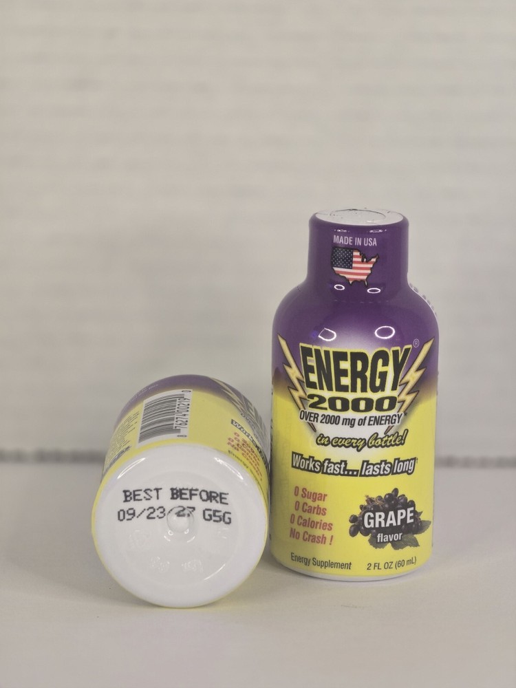 Energy 2000 Works Fast Grape Flavor 2 Pack