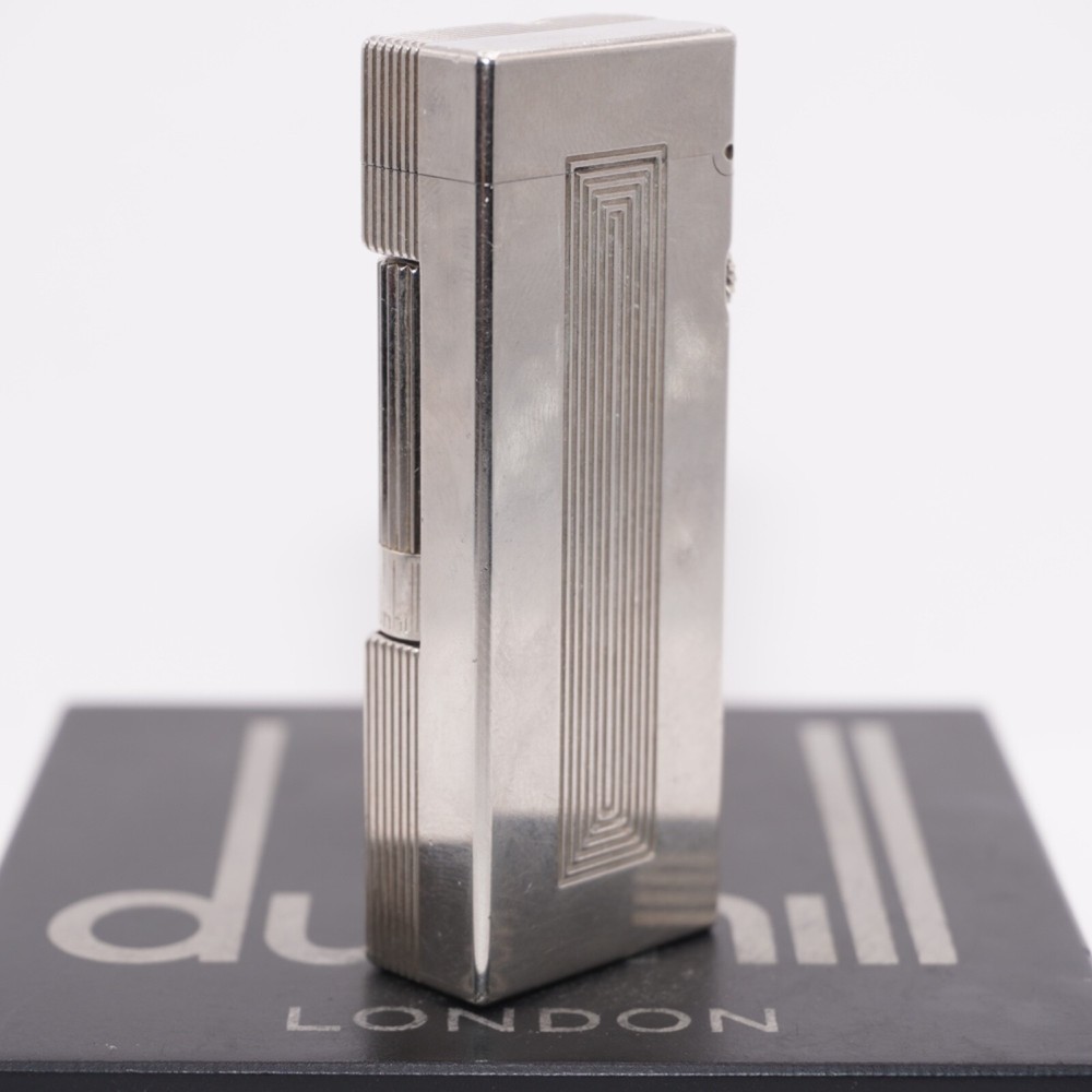 Dunhill Lighter Palladium _Ultrasonically cleaned _Working