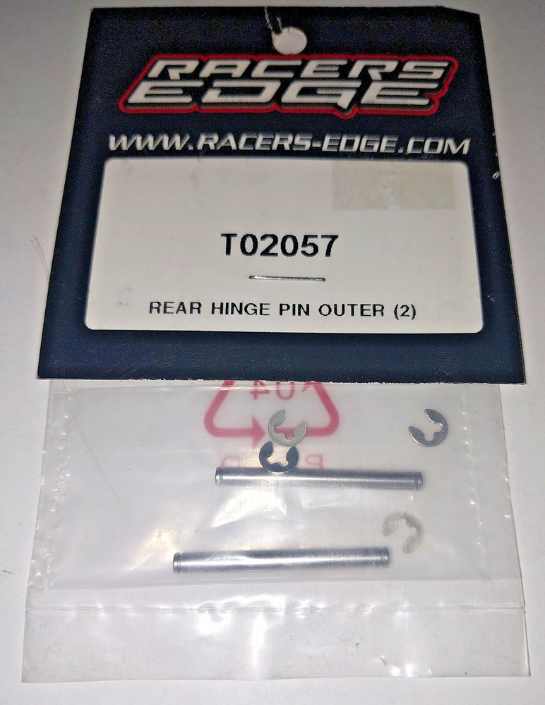 Racers Edge T02057 Rear Hinge Pins Outer & E-clips for switch Back