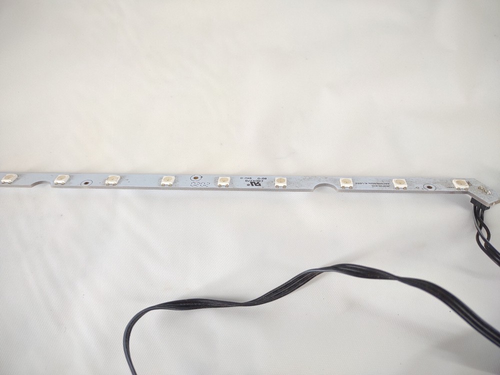 PC RGB LED Strip Light White for Computer Case Accessory Black w/ Cable