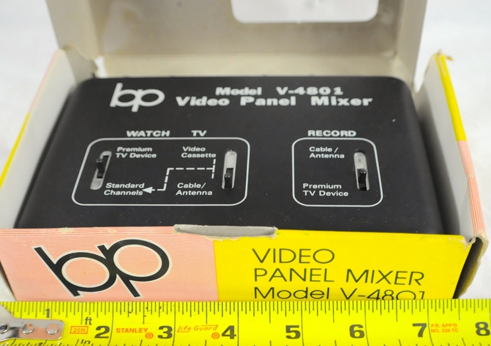 Vintage BP Video Panel Mixer