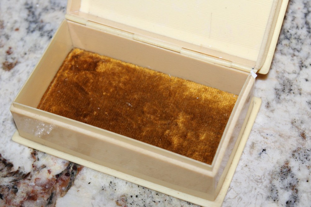 Vintage Celluloid Gillette Razor Box Holder
