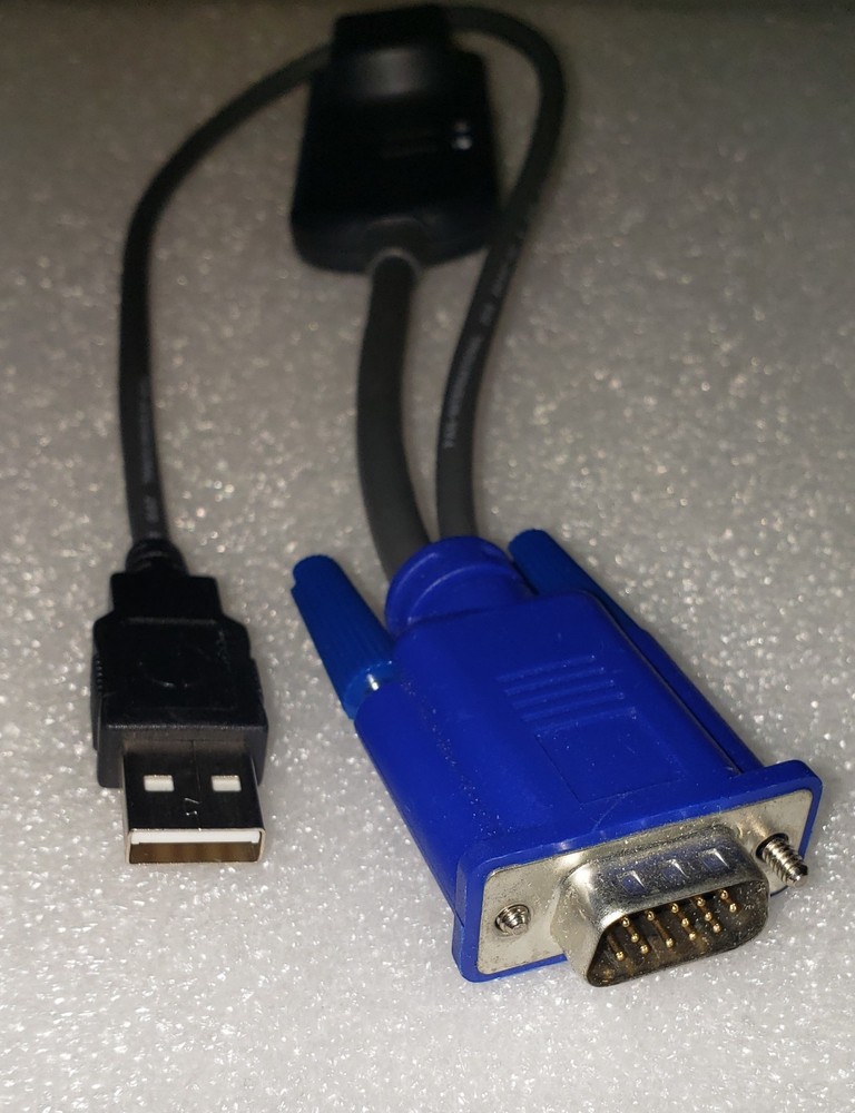 Avocent DSAVIQ-USB2 KVM Switch USB USB2 Virtual Media Module Cable CIM POD