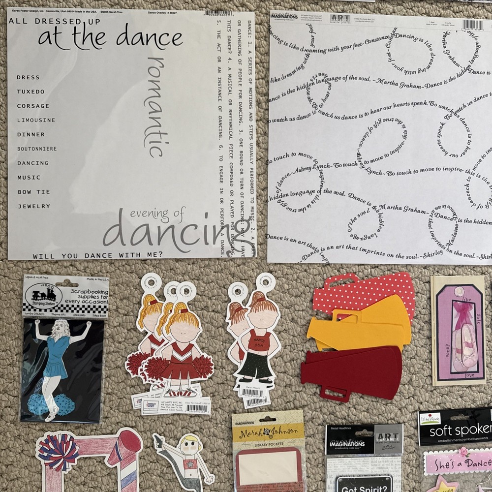 Dance/Cheerleading Embellishments Kit