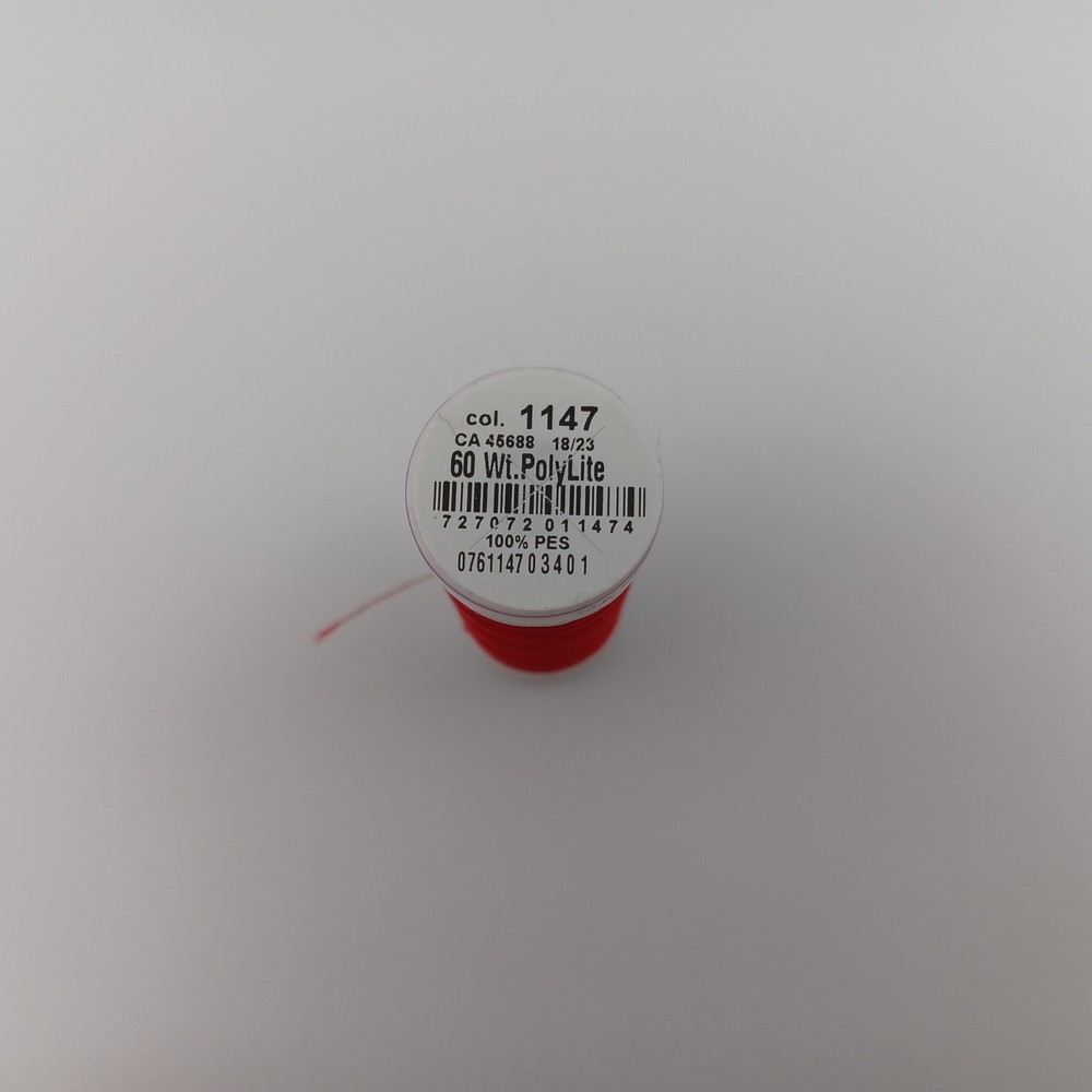 SULKY PolyLite Thread Spool - Embroidery - Red ( 440yds - 60wt)