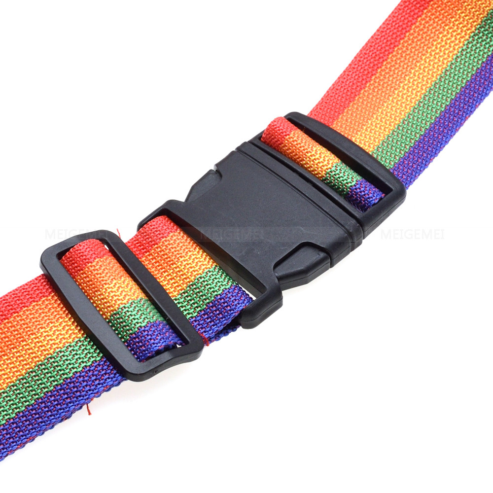 Width 50mm Adjustable Quick Release Buckle Luggage Suitcase Packing Strap Belt