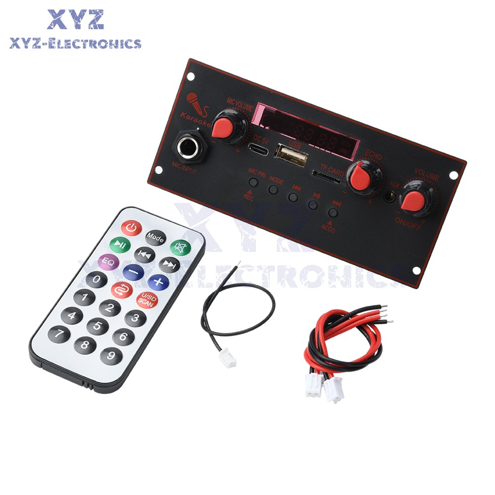 DC 3.7-5V 10W Mono Bluetooth 5.0 Audio Power Amplifier Module MP3 Decoding Board