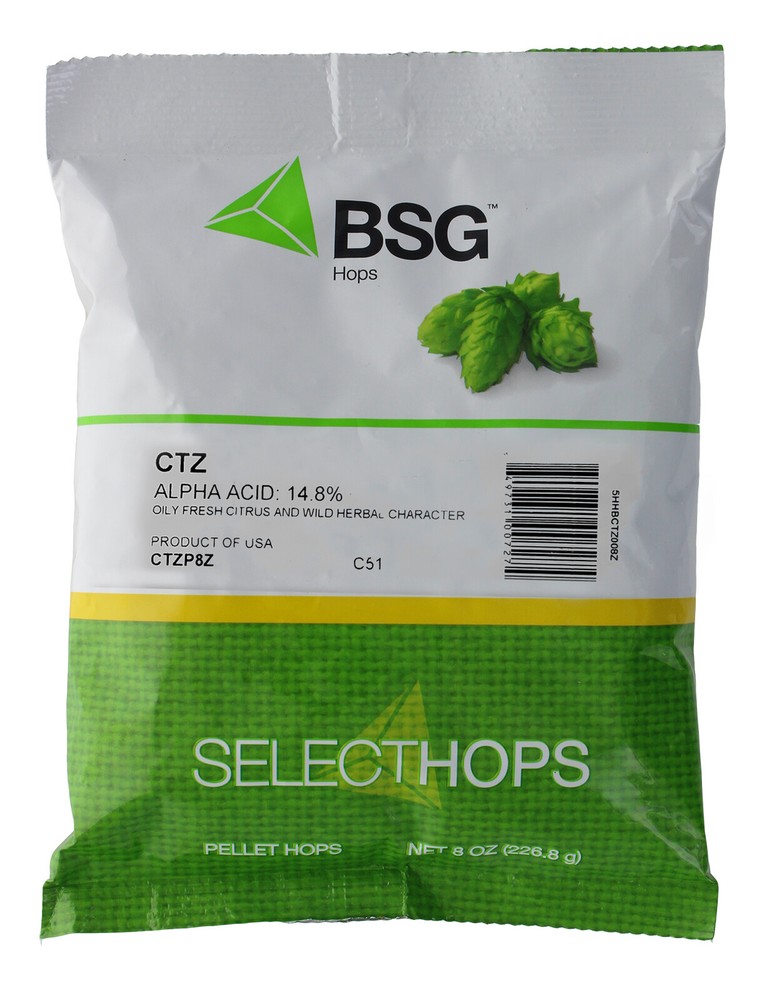 CTZ (US) Hop Pellets 8 oz