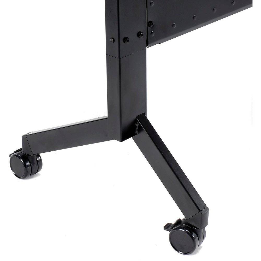 Global Industrial Flip-Top Training Table 60" x 24" Gray