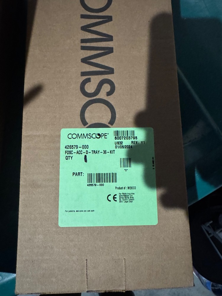 comscope D trays
