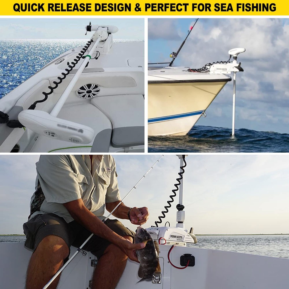 1854054 RTA-54 for Riptide Trolling Motor Composite Quick Release Bracket Mount